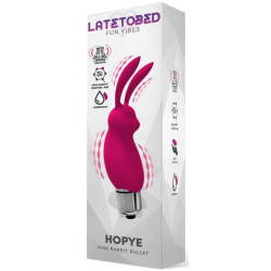 LATETOBED Stimulateur de clitoris Rabbit Hopye 10 x 3cm Rose